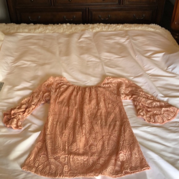 Womens Win Win Full Lace‎ Tunic Coral Lined Size Large-XL - Picture 8 of 8